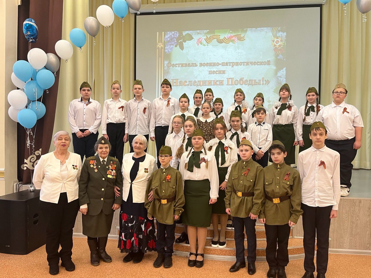 Фестиваль патриотической песни &amp;quot;Наследники Победы&amp;quot; в рамках проекта&amp;quot;Лица дружбы&amp;quot;.